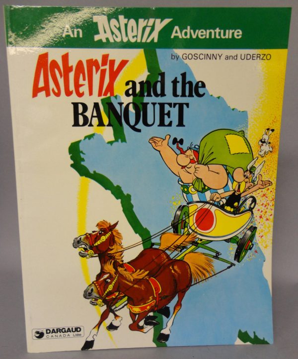 ASTERIX and the Banquet GOSCINNY and UDERZO Obelix Darguard Int Pub Ltd Hot on Sale