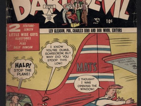 DAREDEVIL #98, May 1953, The Little Wise Guys, Lev Gleason Publications, Crimebuster, Charles Biro, Norman Maurer Fashion