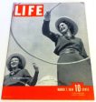 LIFE Magazine March 7 1938 Cowgirls NAZI German American Bund of New Jersey David O Selznik Wagners Ring Neville Chamberlain Anthony Eden For Sale