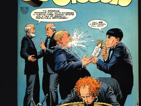 3-D THREE STOOGES #3 Norman Maurer Slapstick screwball Adaptations of  Hoi Polloi   Uncivil Warriors  Moe Howard, Larry Fine, Curly Howard, Hot on Sale