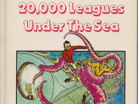 20,000 Leagues under the Sea JULES VERNE Comic Book & Text adaptation Hardcover Book Fashion