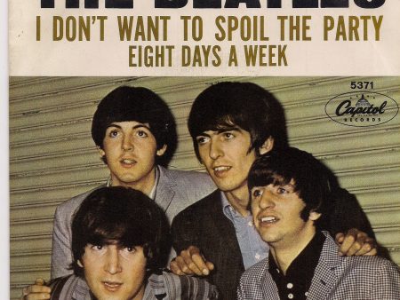 BEATLEmania! 7  Picture Sleeve,I Don t Want to Spoil the Party,Eight Days a Week,John Lennon,Paul McCartney,George Harrison,Ringo Starr on Sale