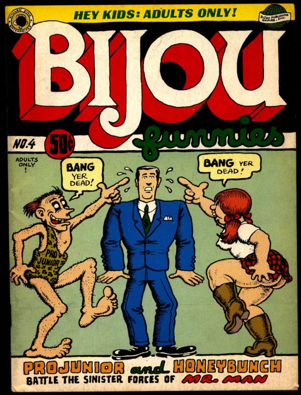 BIJOU #4 2nd Robert Crumb Lynch Williamson Clyne First Krupp Printing Underground Humor* Online