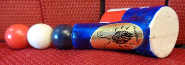 SCARCE, Americana,US Flag,Stars & Stripes,Vintage,by Roach Works,Ceramic Novelty Pipe,Very Nice,Unused  Hippie,Political Satire,Pop Culture Artifact Fashion