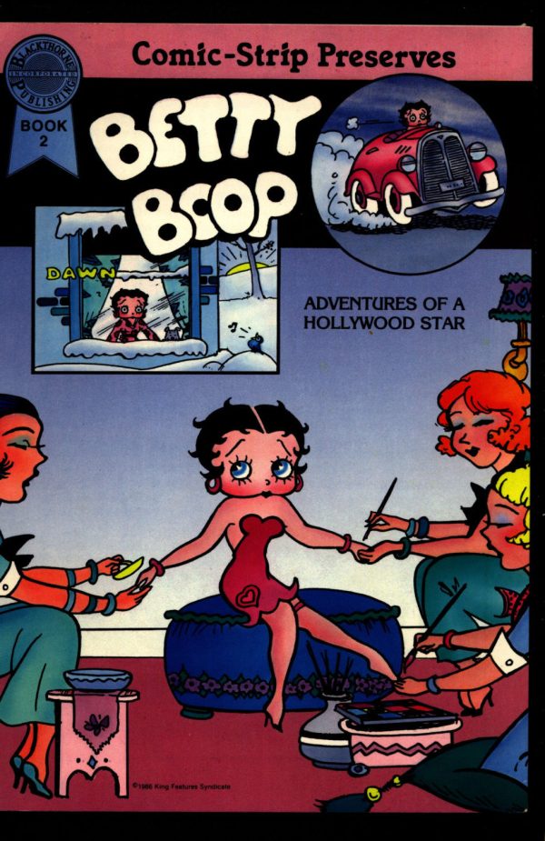 BETTY BOOP Book 2 Comic-Strip Preserves Bud Counihan Ko-Ko The Clown Bimbo Fleisher Studio Cartoon Superstar First Comics Star*Reach Cheap