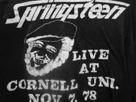 BRUCE SPRINGSTEEN, E Street Band,The Boss,Original,Cornell University,Barton Hall, Rock and Roll Concert,1978, Like New,RARE Vintage T-Shirt Supply