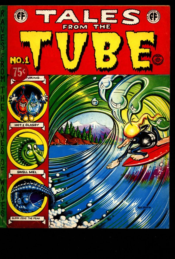 TALES from the TUBE Robert Crumb Williams Rick Griffin Wilson Chase Classic Psychedelic Surfer Surfing Underground Humor* Cheap