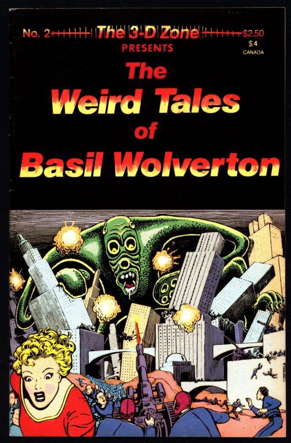 Weird Tales of BASIL WOLVERTON 3-D Zone Renegade Publishing For Discount