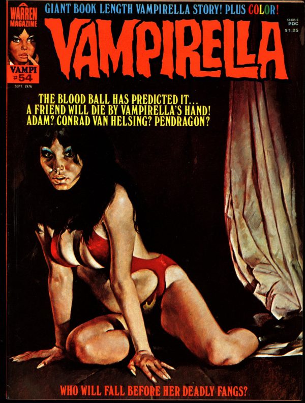 VAMPIRELLA  #54 Jose Gonzalez Rafael Auraleon Esteban Maroto Jose Ortiz Sexy Blood Sucking Vampire Cult Anti-Hero For Discount