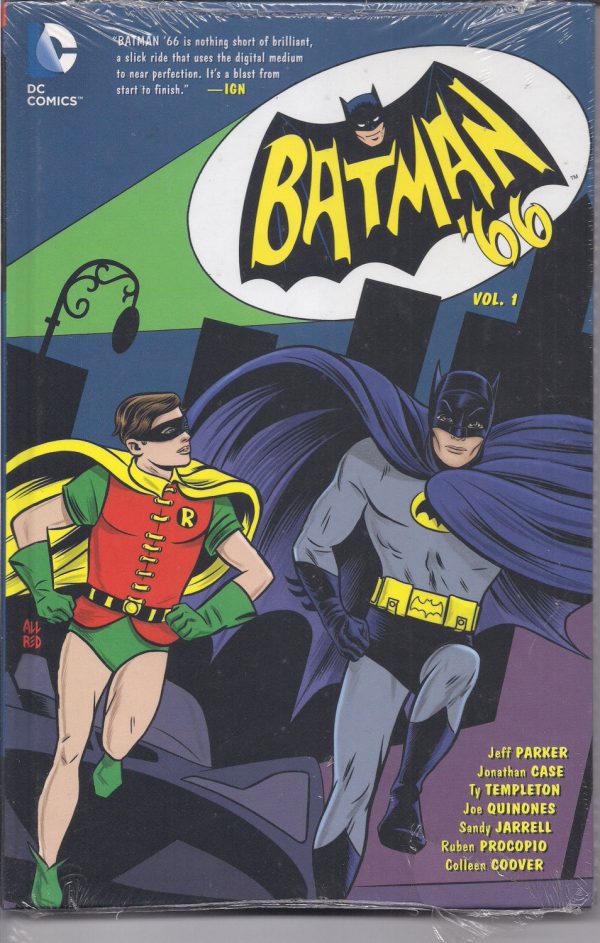 BATMAN  66, Vol 1,Adam West TV Television series,Catwoman,Joker,DC Comics,Sealed Hardcover Graphic Novel Collection Cheap