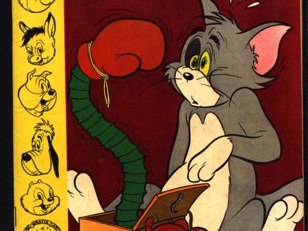 TOM and JERRY #122 1954 Dell Comics, Hanna Barbera, Cartoons, Droopy, Barney Bear, on Sale