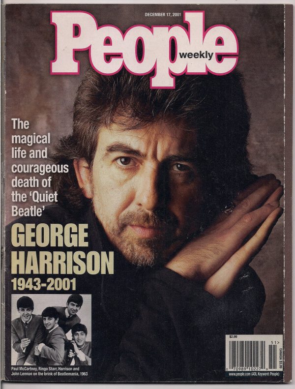 BEATLEmania! GEORGE HARRISON,People Magazine Memorial Issue,BEATLES,British Invasion,Mod,Rock and Roll Music For Discount