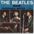 BEATLEmania! 7  Picture Sleeve,Paperback Writer, RAIN,John Lennon,Paul McCartney,George Harrison,Ringo Starr,British Invasion Online Hot Sale