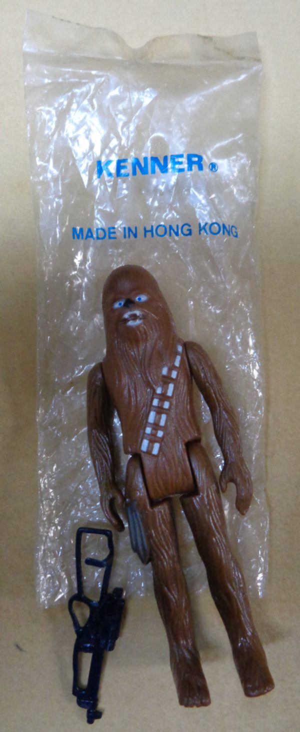 STAR WARS, Chewbacca, Action Figure,1978, loose in original Mail Away KENNER bag For Discount