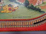 Gorgeous Vivid 1958 DISNEYLAND Express Train Tin Litho- All Metal LAYOUT Only by MARX Walt Disney Productions Mickey Mouse Club Online