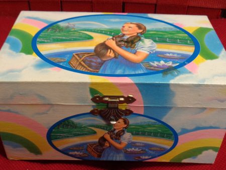 1988 The Wizard of OZ, Vintage Music Box,Fantasy Musical Movie, Turner MGM Collectible,Judy Garland, L Frank Baum Online