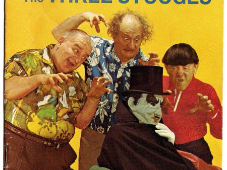 THREE STOOGES March of Comics #336 1969 Moe Howard Larry Fine Curly Joe Norman Maurer Columbia Pictures Slapstic Comedy TV Superstars For Cheap