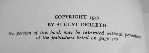 AUGUST DERLETH,Editor, The Sleeping & the Dead,1947, Horror Fantasy Anthology,Ray Bradbury,Robert Bloch,Henry Kuttner,H. P. Lovecraft. NO dj Online Hot Sale