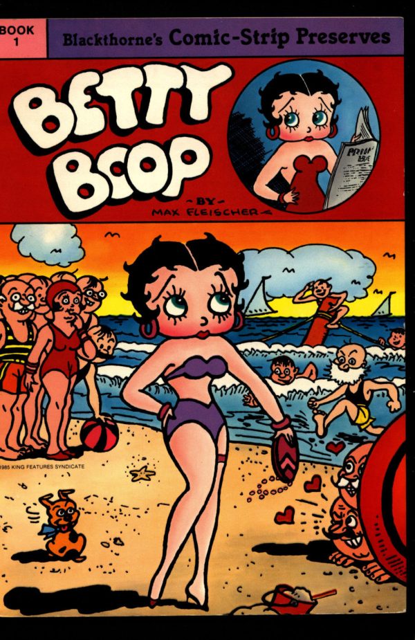 BETTY BOOP Book 1 Comic-Strip Preserves Bud Counihan Ko-Ko The Clown Bimbo Fleisher Studio Cartoon Superstar First Comics Star*Reach For Cheap