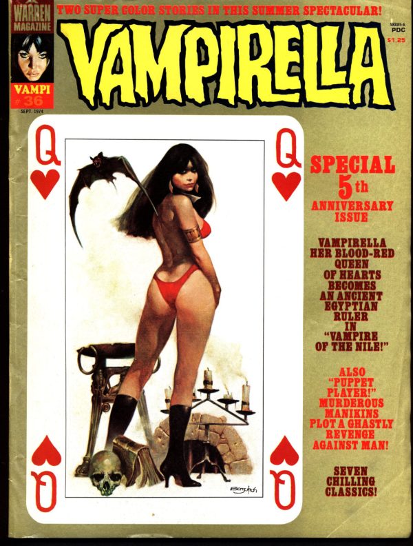 VAMPIRELLA  #36  Jose Gonzalez Rafael Auraleon Jose Ortiz Sexy Blood Sucking Vampire Cult Anti-Hero on Sale