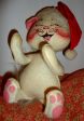 Vintage 70 s ANNALEE 12  White Christmas Squirrel Supply