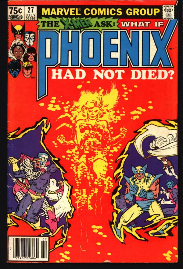 WHAT IF 27 PHOENIX Had Not Died X-Men Wolverine Cyclops Storm Colossus Nightcrawler Angel Jean Grey Jerry Bingham Newstand Comics Online