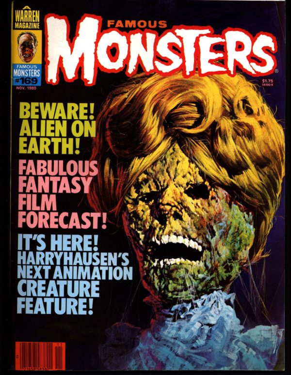 Famous Monsters 169 Horror Science Fiction Fantasy Harryhausen s CLASH of the TITANS Fulci ZOMBIE Alex Toth Jack Kirby Thundarr on T V Online now