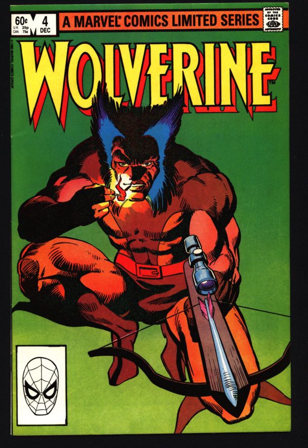 WOLVERINE X-Men Mini #4 FRANK MILLER Chris Claremont Logan Marika Yashida Yukio Yakuza Japanese Mob Direct Sales Printing Cheap