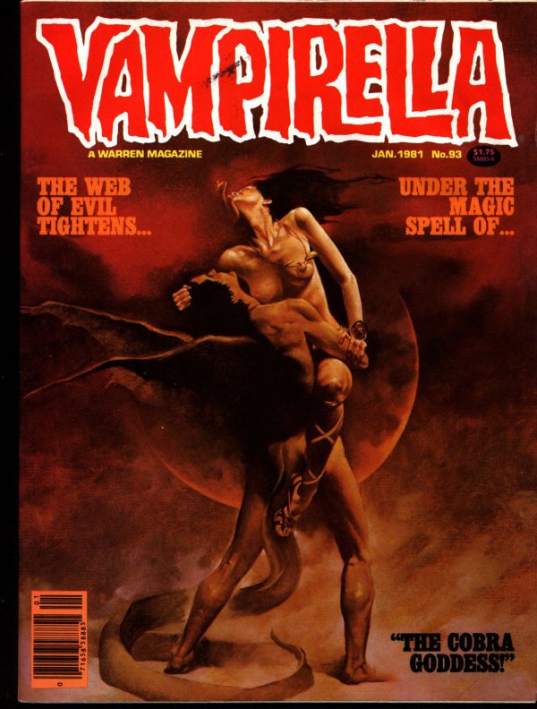 VAMPIRELLA  #93 Jose Gonzalez Rafael Auraleon Esteban Maroto Jose Ortiz Sexy Blood Sucking Vampire Cult Anti-Hero For Sale