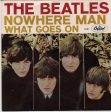 BEATLEmania! 7  Picture Sleeve Beatles,Nowhere Man-What Goes On,John Lennon,Paul McCartney,George Harrison,Ringo Starr,British Invasion Cheap