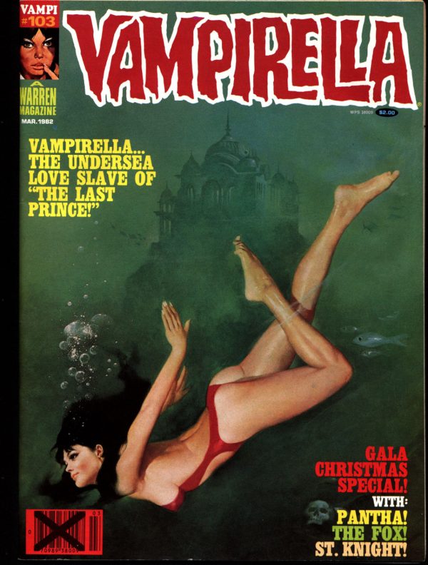 VAMPIRELLA  #103 Jose Gonzalez Rafael Auraleon Esteban Maroto Jose Ortiz Sexy Blood Sucking Vampire Cult Anti-Hero Fashion