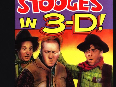 THREE STOOGES in 3-D #1 Norman Maurer Slapstick screwball Adaptations Moe Howard, Larry Fine, Curly Howard, For Sale