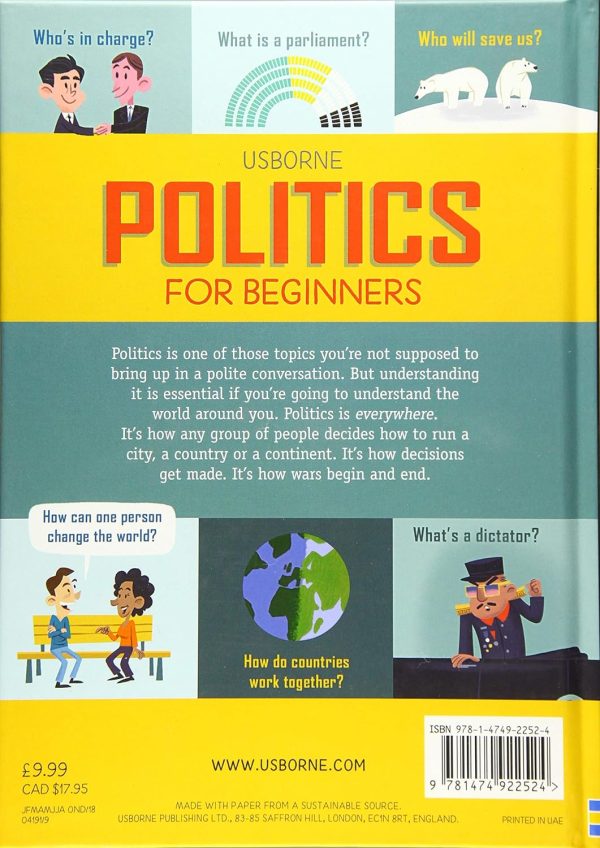 Usborne Politics for Beginners For Sale