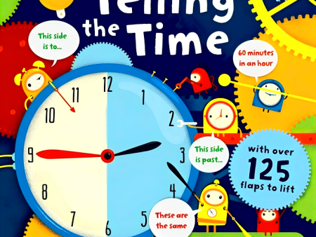 Usborne Lift-The Flap Telling The Time Hot on Sale