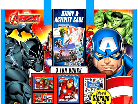 Marvel Avengers Story & Activity Fold-Out Case Supply