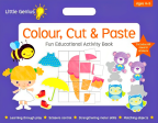 Little Genius Activity Pad Colour, Cut & Paste Cheap