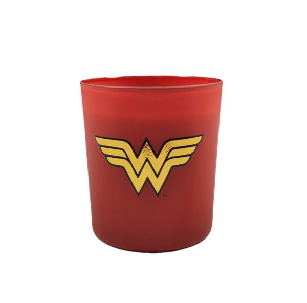 Wonder Woman Large Glass Candle Online