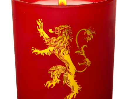 Game of Thrones: House Lannister Glass Candle Sale