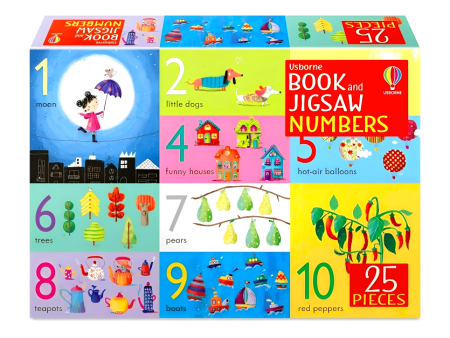 Usborne Book & Jigsaw: Numbers For Sale