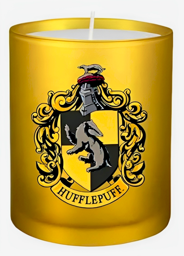 Harry Potter: Hufflepuff Glass Votive Candle For Cheap