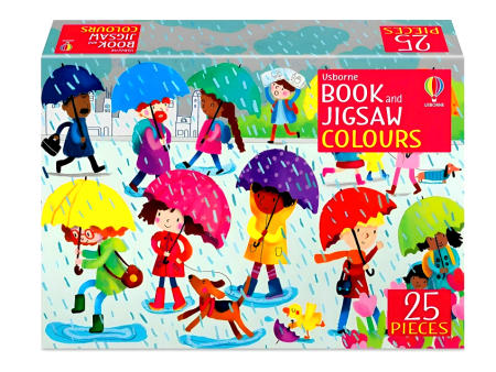 Usborne Book & Jigsaw: Colours For Cheap