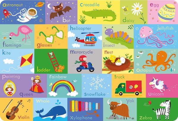 Usborne Book & Jigsaw: Alphabet For Discount