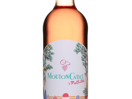 Baron Philippe de Rothschild Mouton Cadet Rosé x Mathilde 2023 Fashion